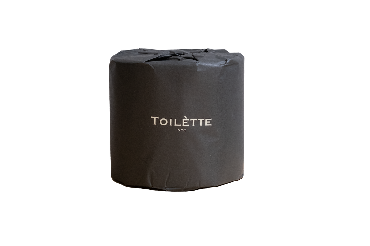 Dark toilet paper roll with no background