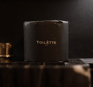 Dark Roll in bathroom
